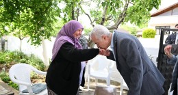 Kırklareli Valisi’nden gazilere ve şehit annesine ziyaret