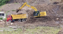 Görele’de Yol Betonlama Çalışması