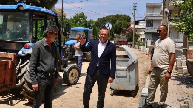 Ayvalık’ta yol müjdesi