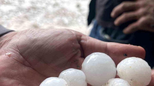 Ankara’da Dolu Yağışı Başladı