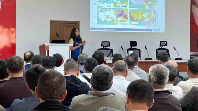 Çanakkale’de Müftülük Personeline Afet Eğitimi