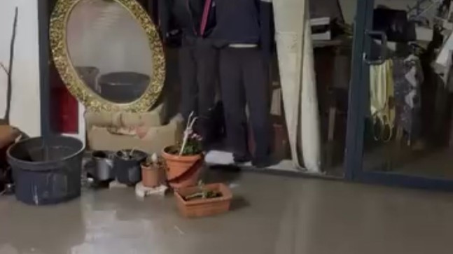 Hatay’da Sağanak Sebebiyle Su Baskınları
