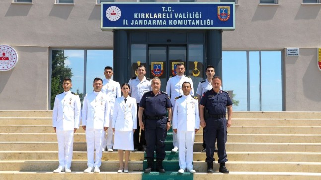 Demirköy Komutanından Jandarma Ziyareti