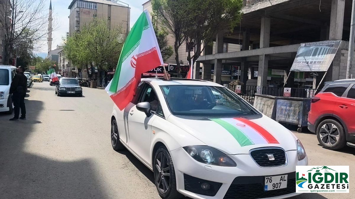 Iğdır’da Netanyahu’ya Protesto Konvoyu