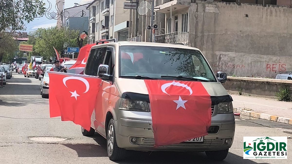Iğdır’da İran’a Destek Konvoyu Düzenlendi