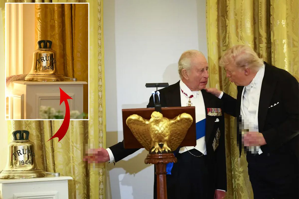 Kral Charles, Trump’a “çan” hediye etti: Bize ulaşmanız gerekirse çanı çalın