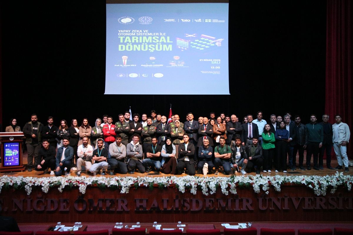 Niğde’de “Yapay Zeka ve Otonom Sistemler ile Tarımsal Dönüşüm Konferansı” düzenlendi