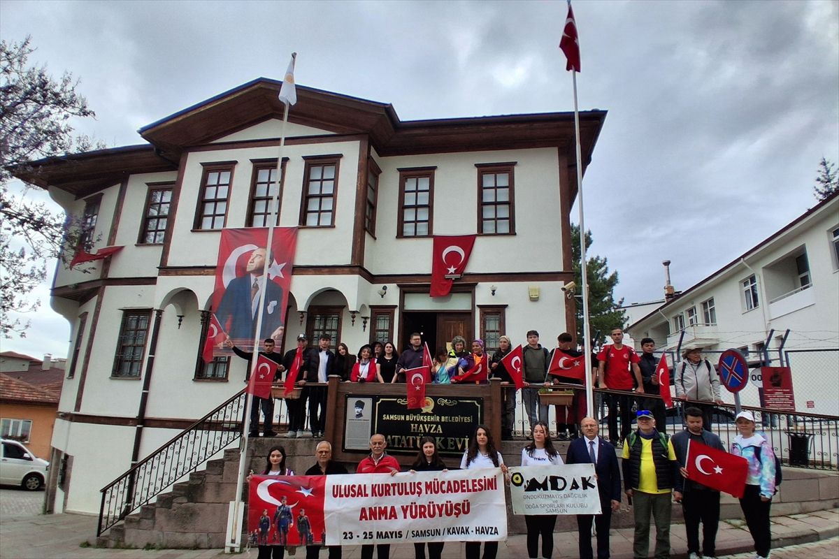Kurtuluş Mücadelesi Yürüyüşü Tamamlandı