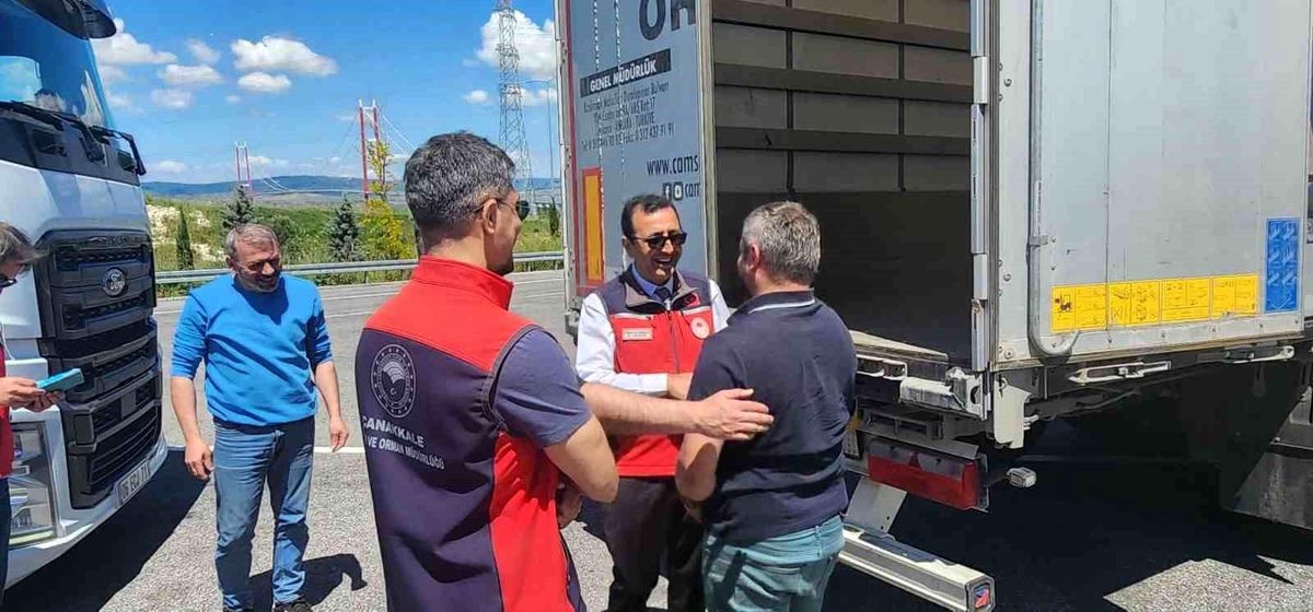 Çanakkale Köprüsünde Hayvan Denetimleri Aralıksız