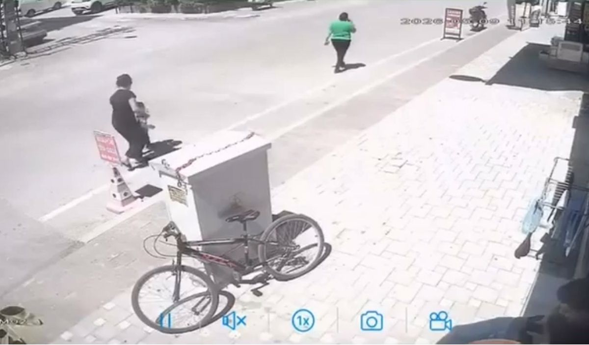 Adana’da Çocuğa Sokak Ortasında Şiddet