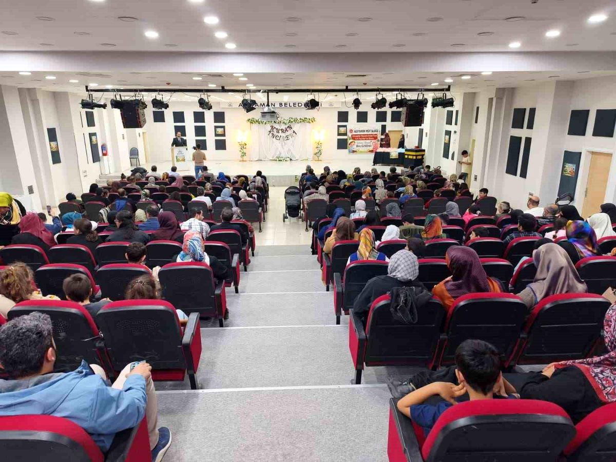 Adıyaman’da Kur’an Kursu Yılsonu Programı Yapıldı