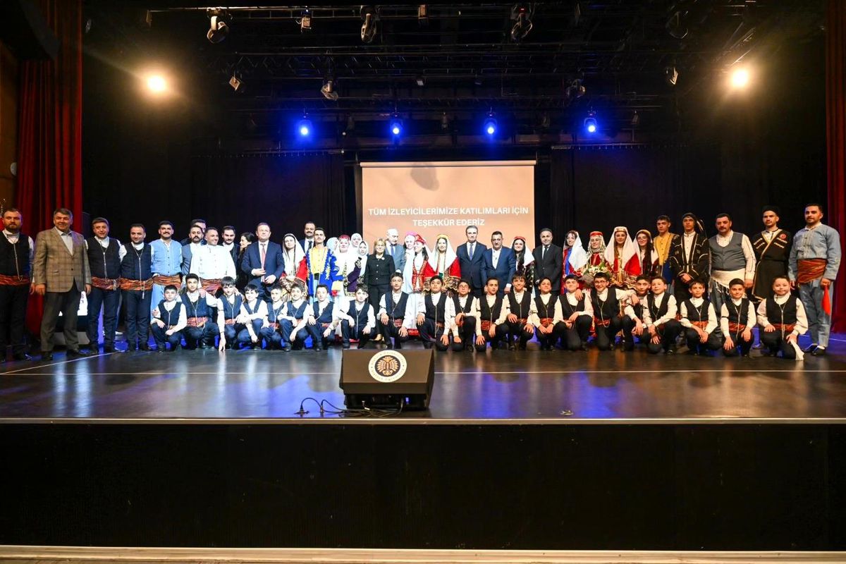 Anadolu’nun Renkleri Erzurum’da Sahnelendi