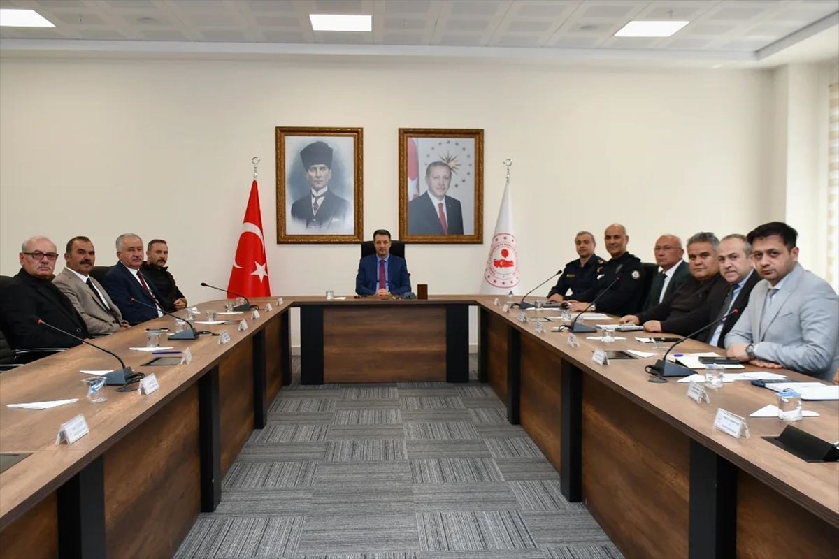 Sorgun’da Yangınla Mücadele Toplantısı