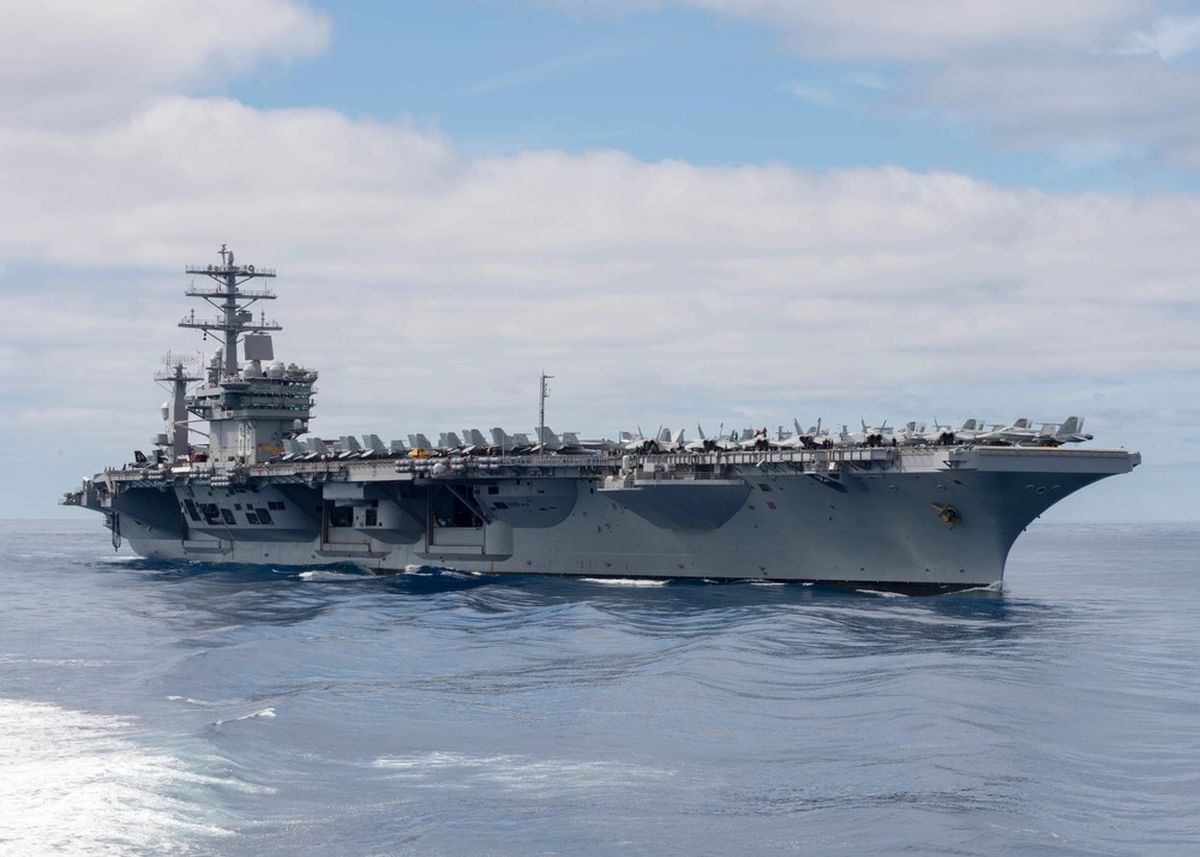 ABD, USS Nimitz’i Karayipler’e Gönderdi