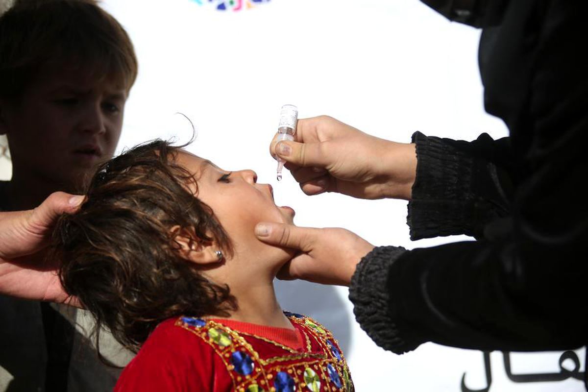 Afganistan’da Çocuk Felci Aşı Kampanyası Başladı