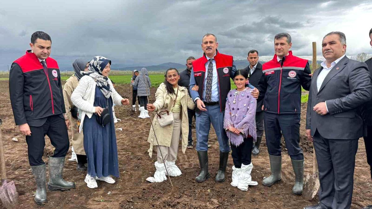Ağrı’da 2.500 Çiftçiye Meyve Fidanı Dağıtıldı