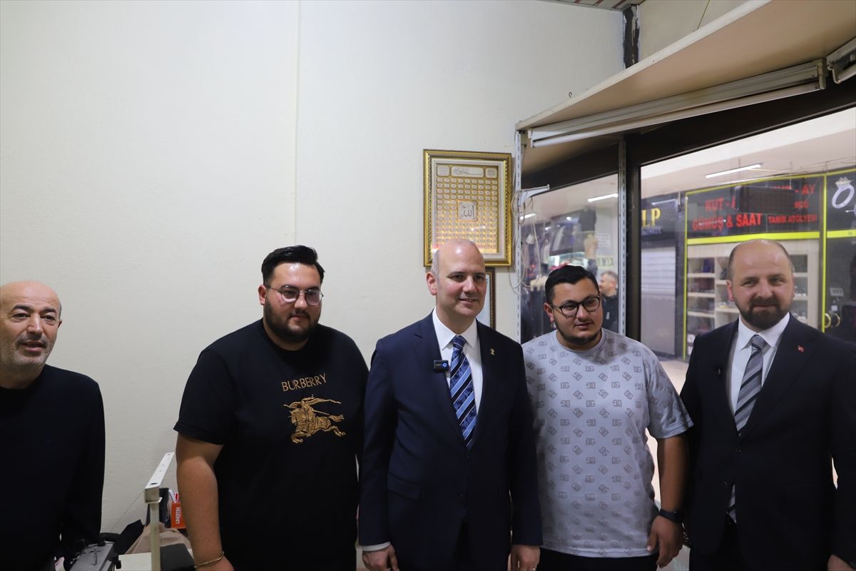 Ömer İleri Gölbaşı’nda Esnaf Ziyareti