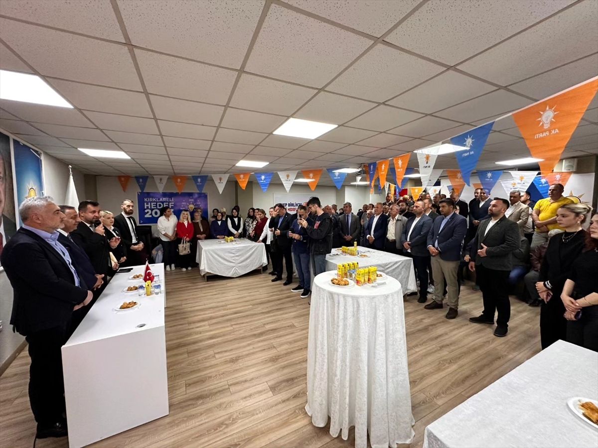 AK Parti Kırklareli’de Bayramlaşma Töreni