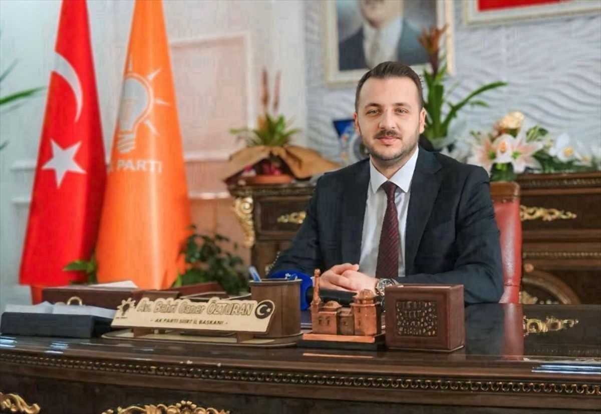 AK Parti Siirt İl Başkanı Özturan’dan Kurban Bayramı Mesajı