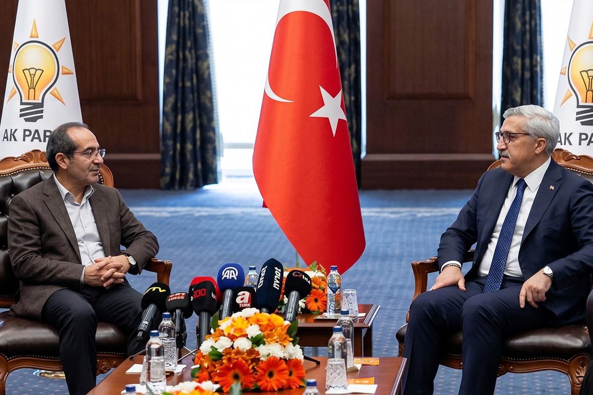 AK Parti ve DEM Parti bayramlaşıyor