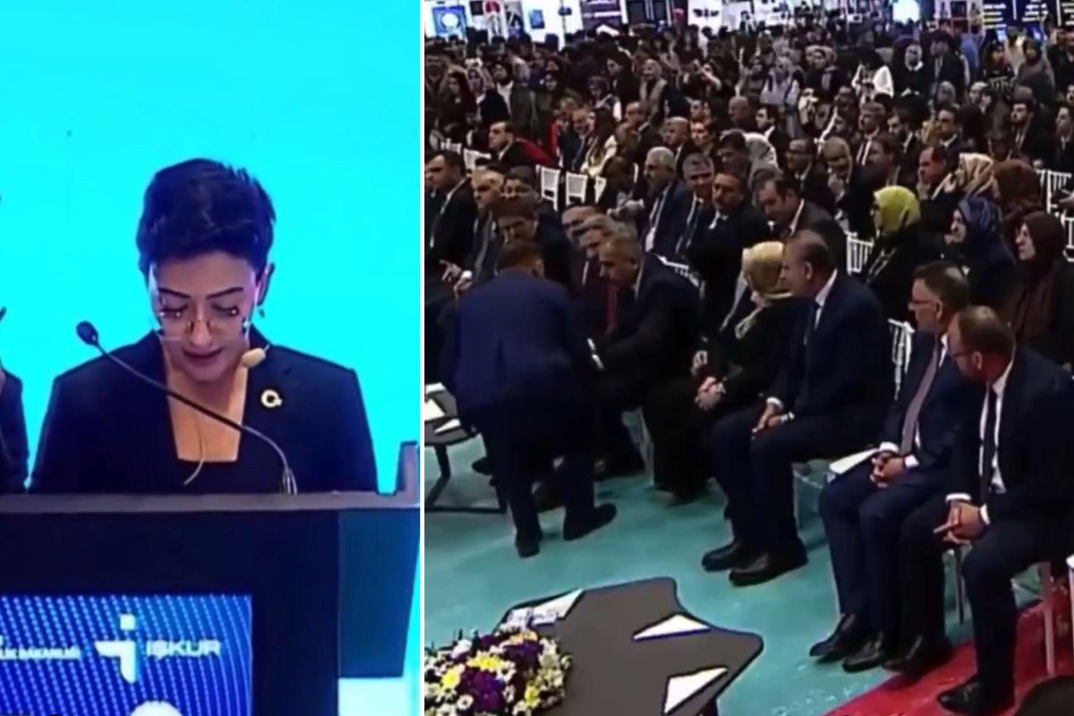 AK Partili başkanı kızdıran anons! Sahneye çıkmadı