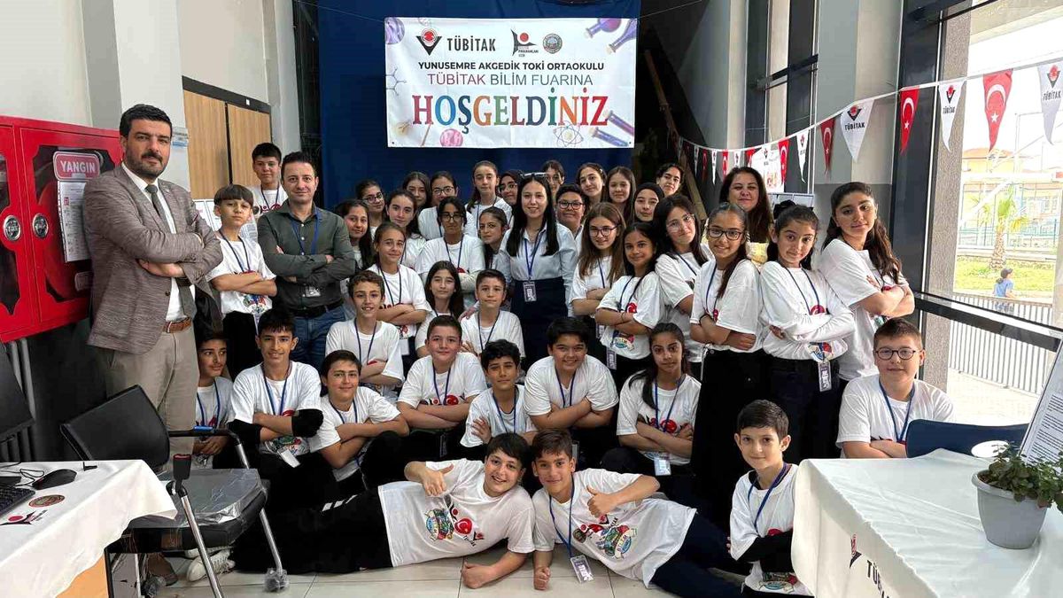 Akgedik TOKİ’de Bilim Fuarı Coşkusu