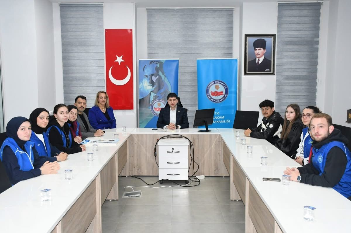 Gençlik Haftası’nda Kaymakam Ziyareti
