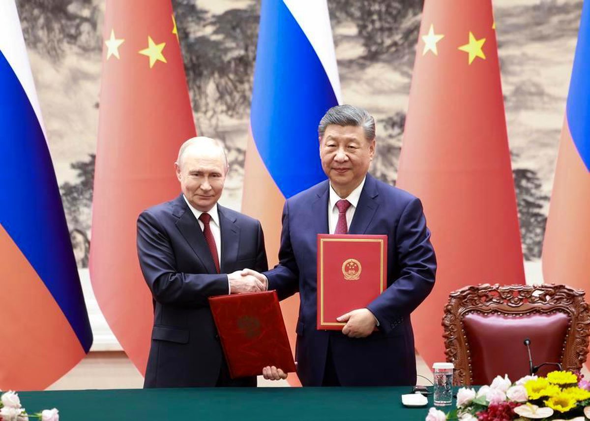 Xi ve Putin Pekin’de Bir Araya Geldi