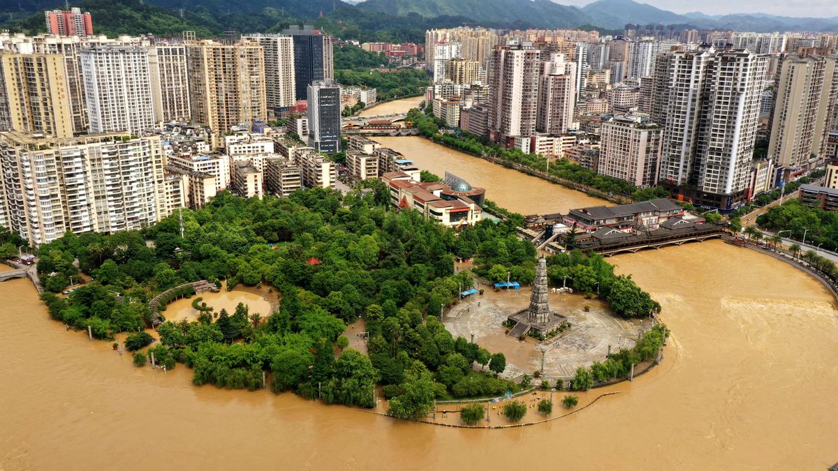 Guizhou’da Şiddetli Yağışlar Su Baskınlarına Yol Açtı
