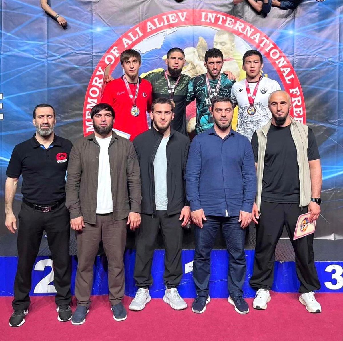 Kaspiysk’te Gümüş Madalya Zaferi