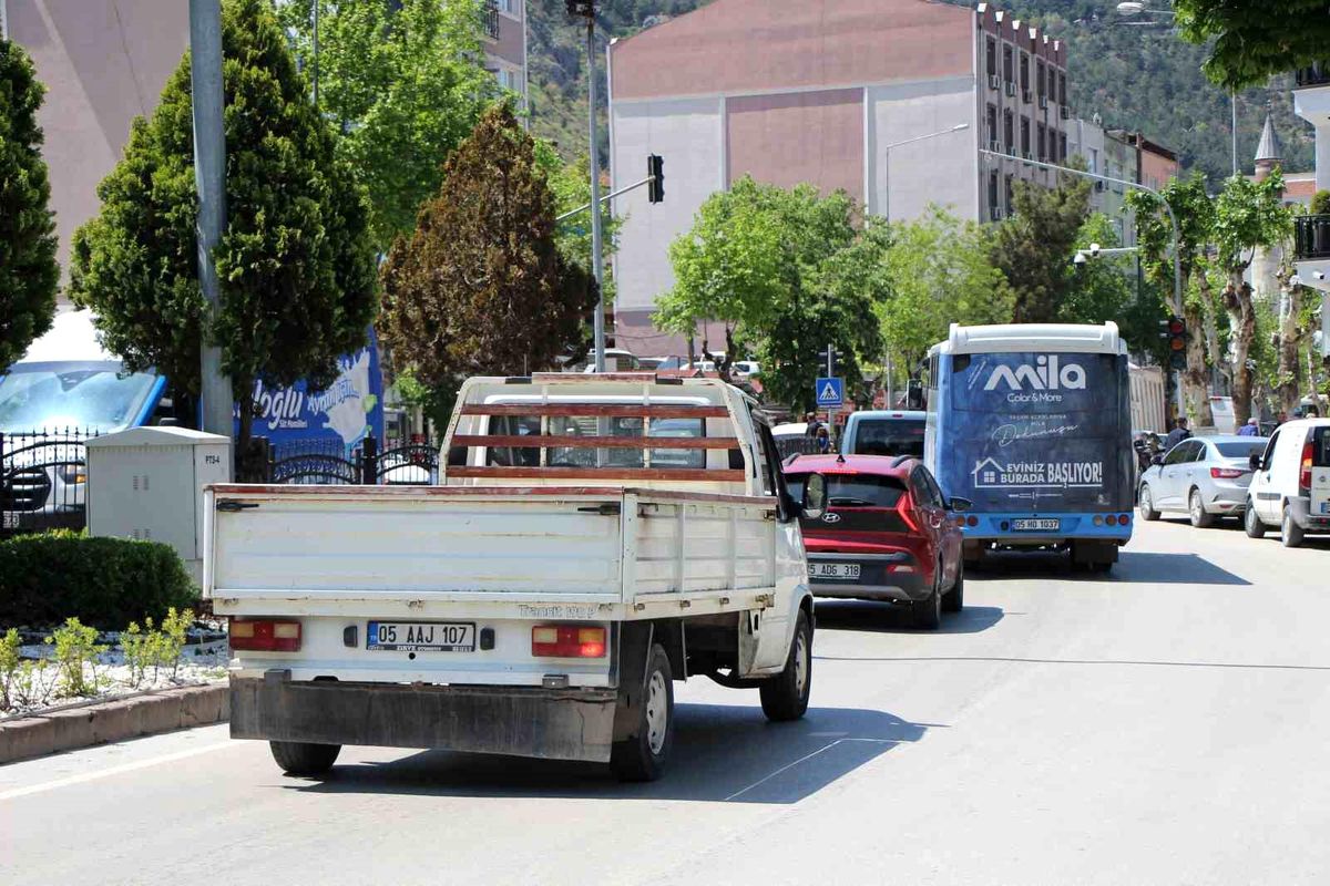 Amasya’da Motorlu Taşıt Sayısı 166 Bini Geçti