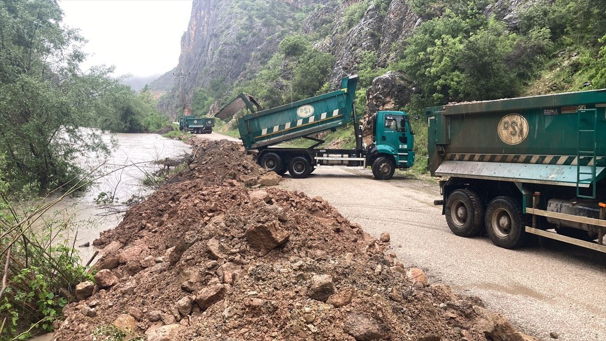 Amasya’da Taşkın Önlemleri