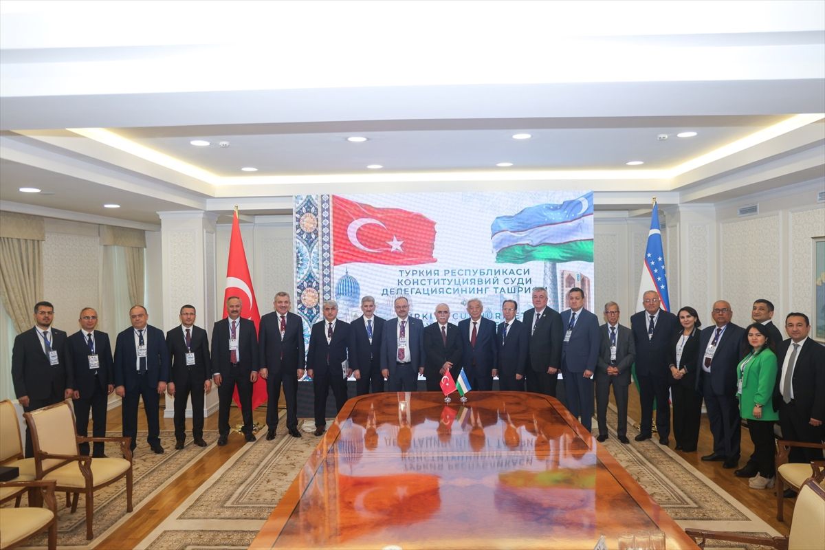 Anayasa Mahkemesi Özbekistan’da İşbirliği Anlaşması İmzaladı