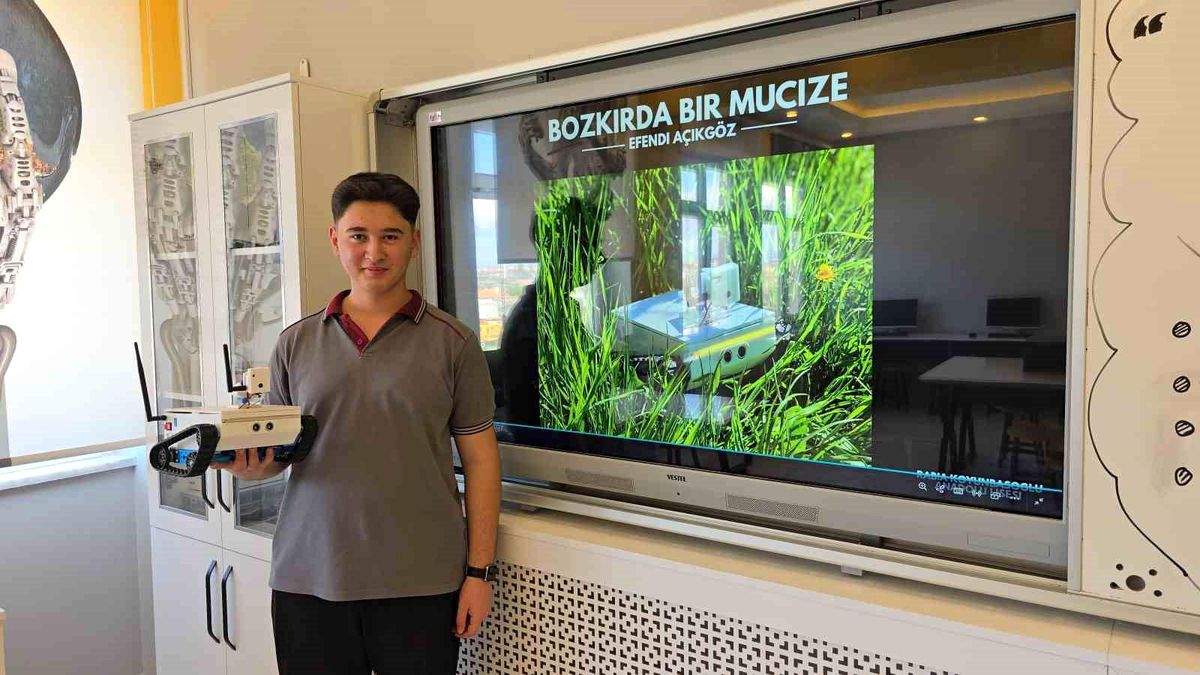 Yerköy’lü Öğrenci, ‘Derman’ Projesi ile Uluslararası Arenada