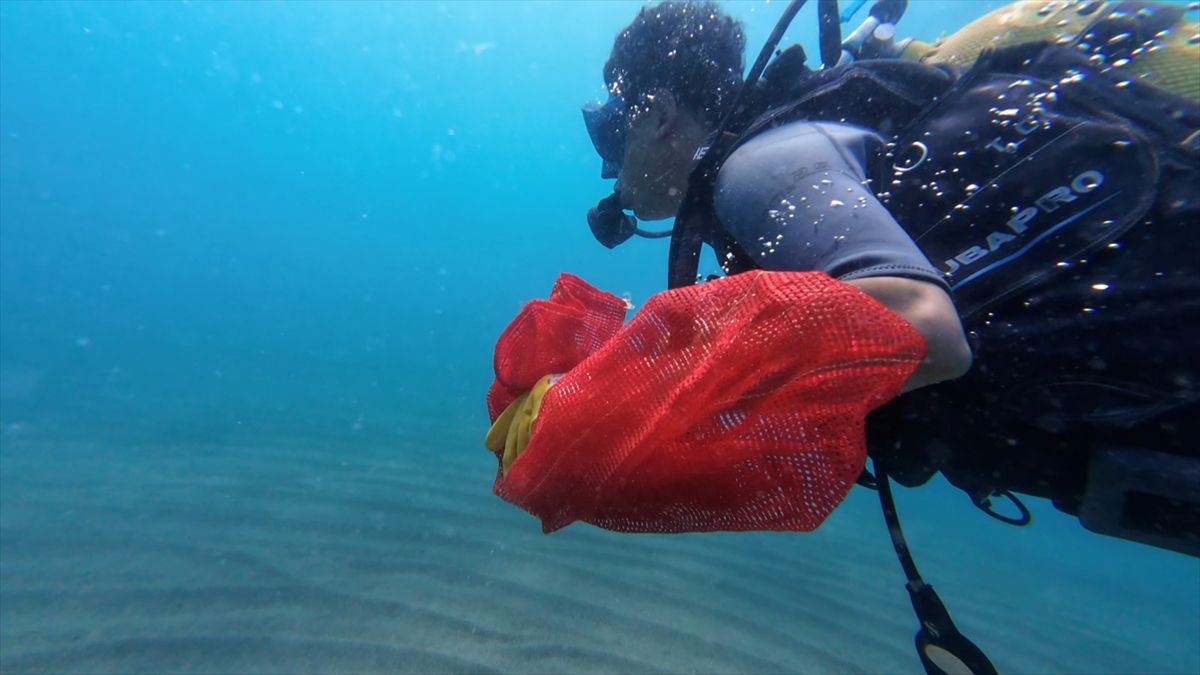 Konyaaltı’nda Deniz Temizliği Etkinliği