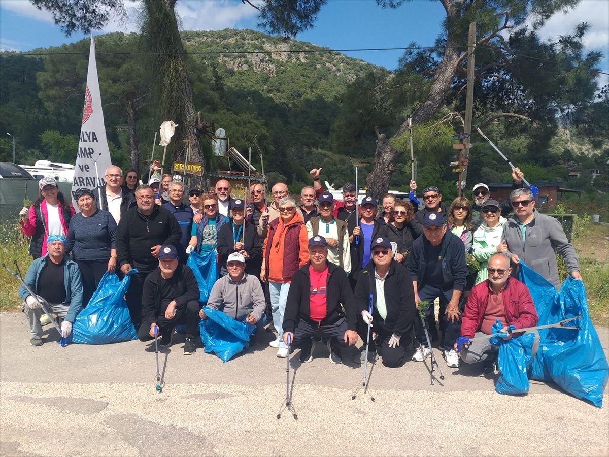 Olympos’ta Çevre Temizliği Etkinliği