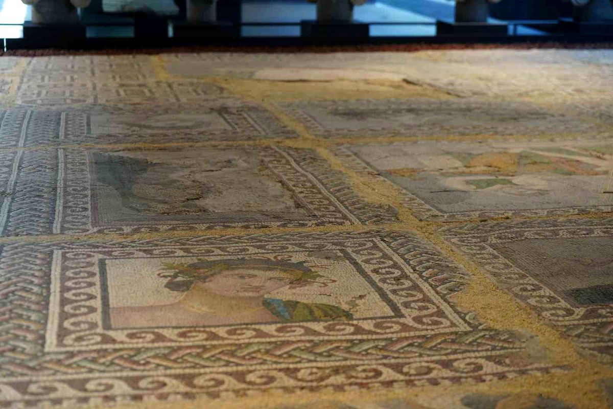 Aşil ve Thetis’in Mozaiği Samsun’da Sergileniyor
