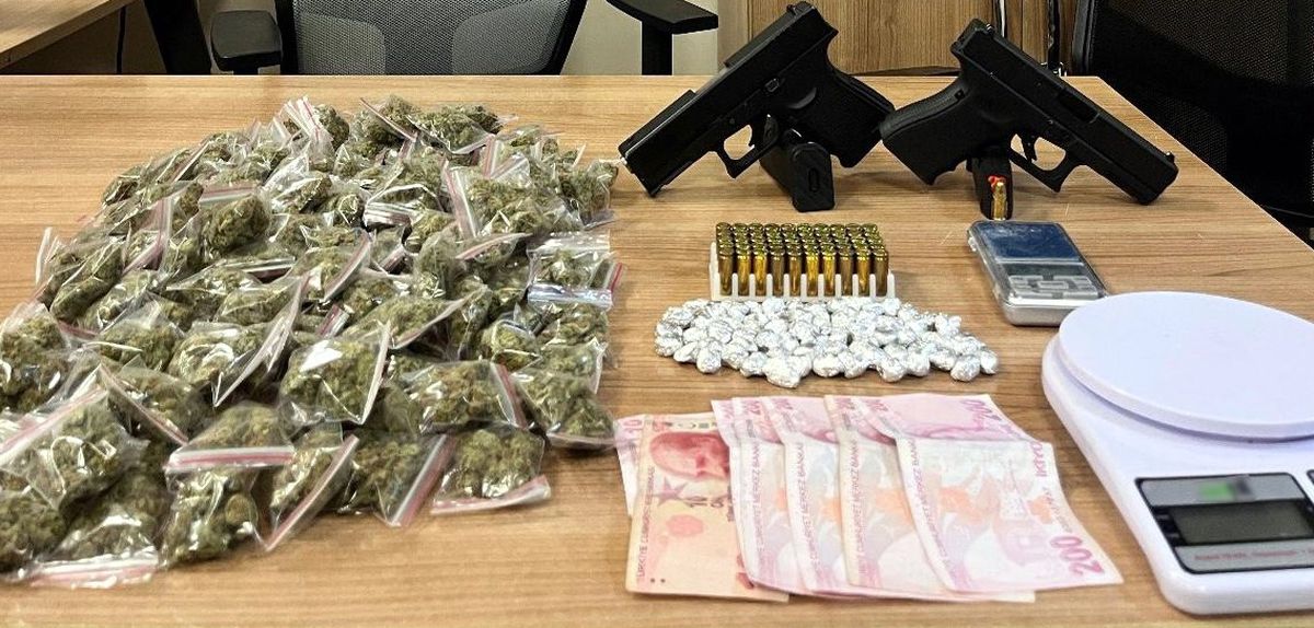 Uyuşturucu Operasyonu: 1 Gözaltı, Silah ve Madde Ele Geçirildi