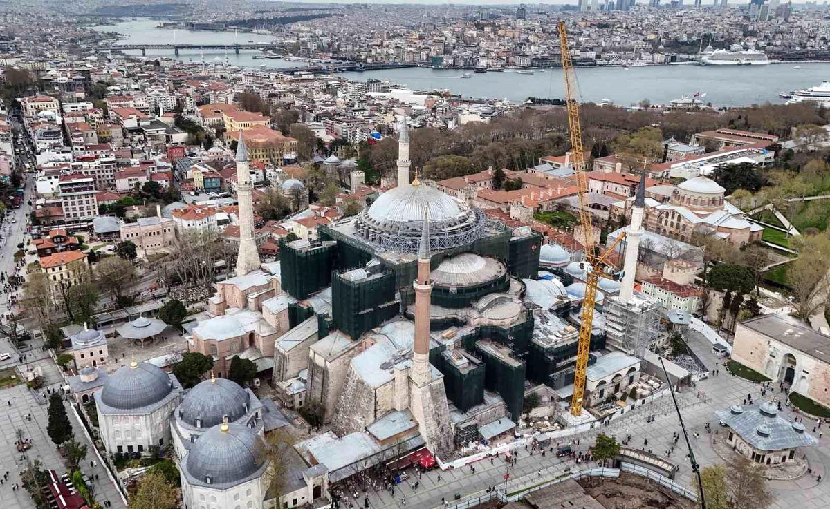 Ayasofya Restorasyonu’nda Kritik Aşama