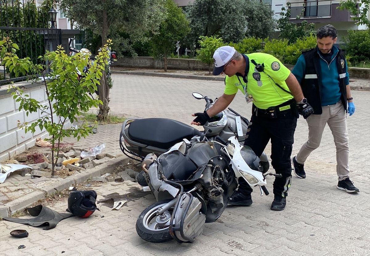 Nazilli’de Motosiklet Kazası: 2 Yaralı