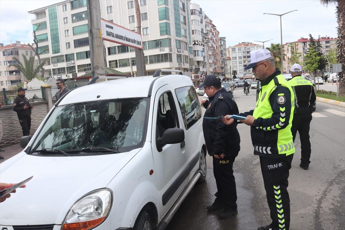 Bafra’da Trafik Haftası Etkinlikleri