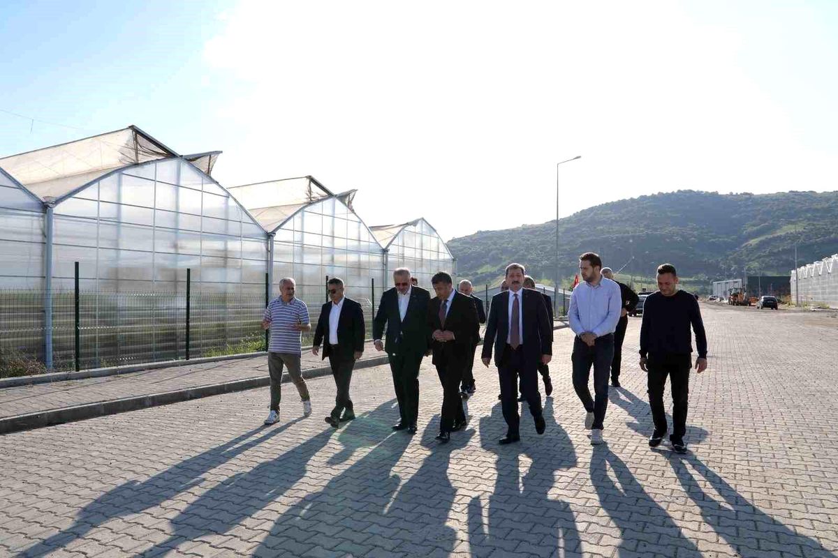 Bafra’da üretim ve kamu yatırımları yerinde incelendi