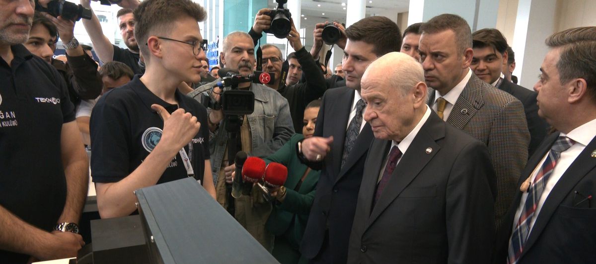 Bahçeli TEKNOCAK Festivali’ni Ziyaret Etti
