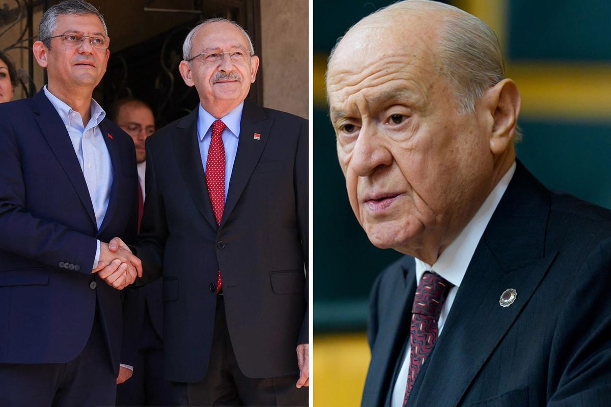 CHP’nin 38. Olağan Kurultayı için verilen mutlak butlan kararının ardından Özgür Özel’in görevden alınıp Kemal Kılıçdaroğlu’nun genel başkanlığı dönmesi, Ankara kulislerini de hareketlenirdi. Yaşananlara ilişkin tutumu merak edilen MHP Genel Başkanı Devlet Bahçeli’nin ise, Kılıçdaroğlu ve Özel’e yarın bir çağrıda bulunacağı açıklandı.