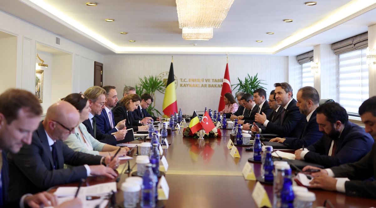 Türkiye ve Belçika Enerji İşbirliği Görüşmesi