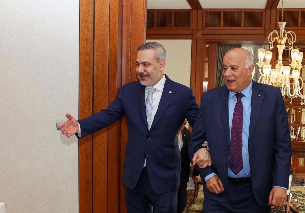 Hakan Fidan, Cibril Rajub’u Kabul Etti