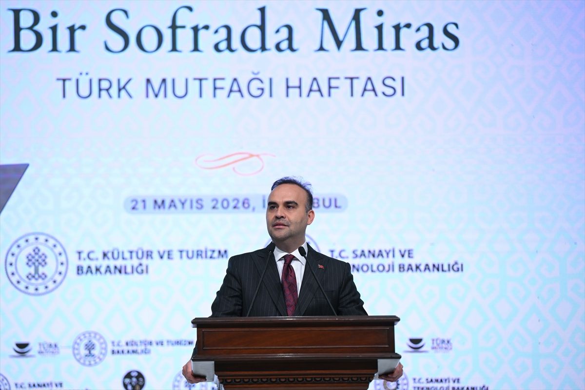 Bakan Kacır: Anadolu mutfağı, dünyanın yeniden keşfettiği çevreci mutfak anlayışının en köklü örneklerinden biridir