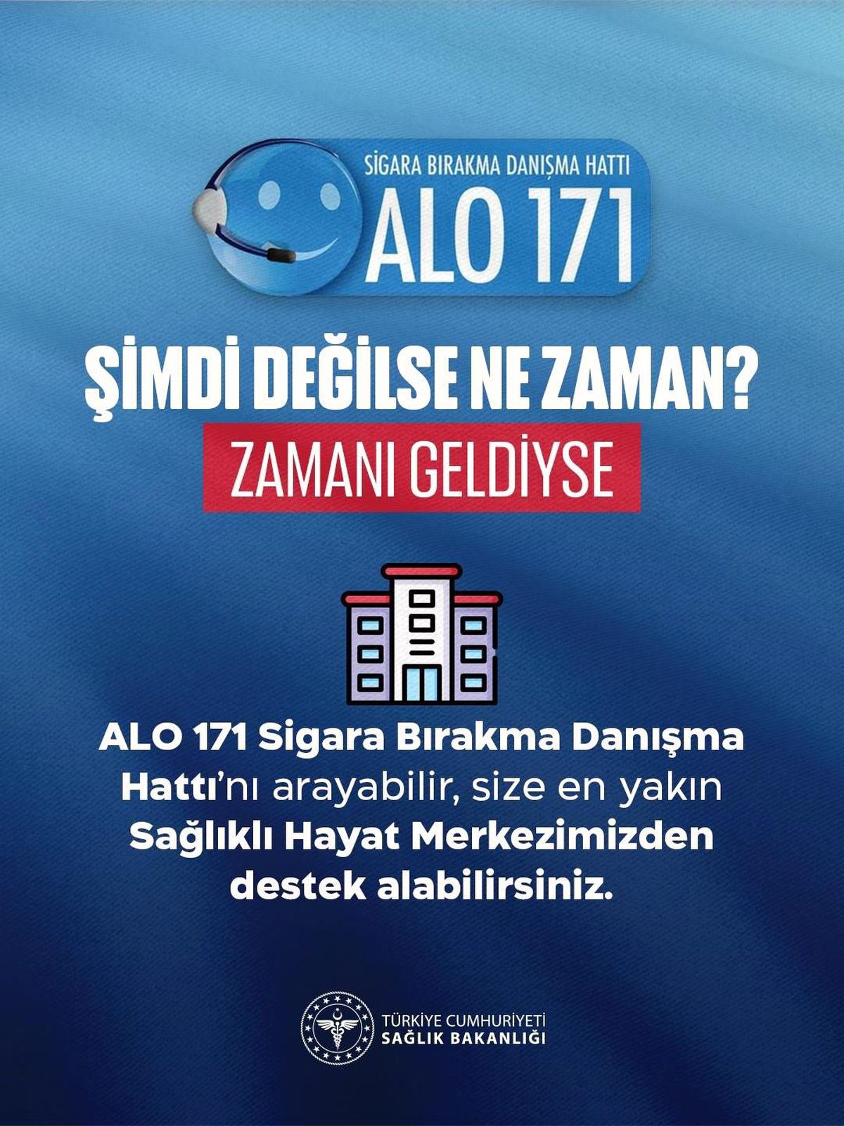 ALO 171 ile Sigara Bırakma Desteği Artıyor