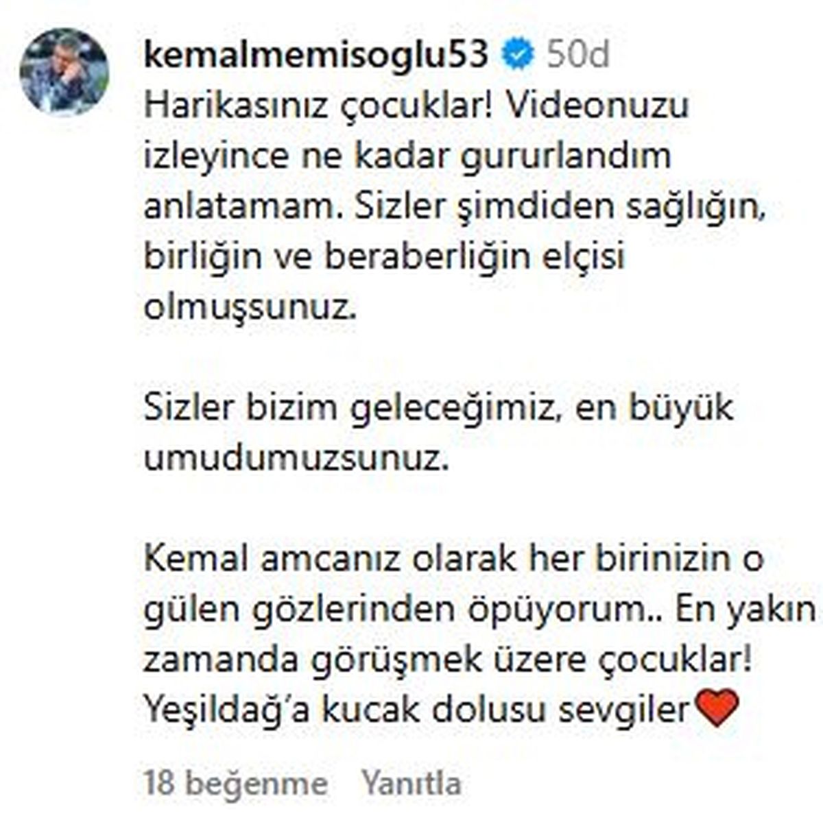Bakan Memişoğlu’ndan Öğrencilere Destek