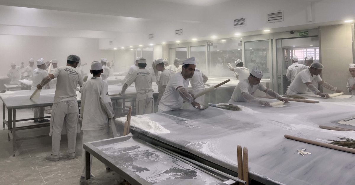 Gaziantep’te Bayram İçin Baklava Mesaisi